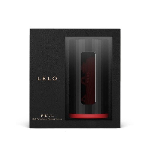 Lelo F1S V2 - Мастурбатор автоматичний, 11х7.1 см (червоний)